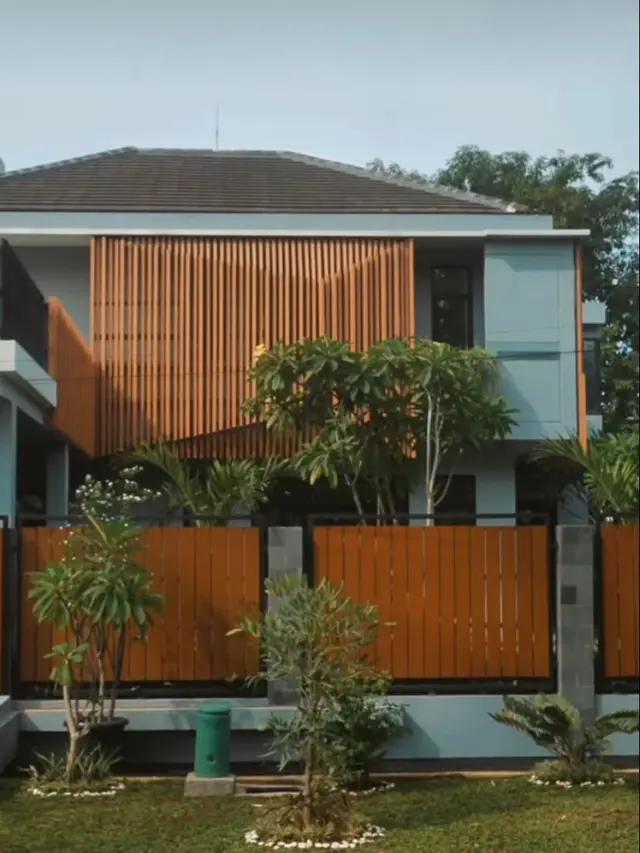 Potret rumah mewah Randy Pangalila yang sempat didatangi debt collector (Sumber: Instagram/@randpunk)