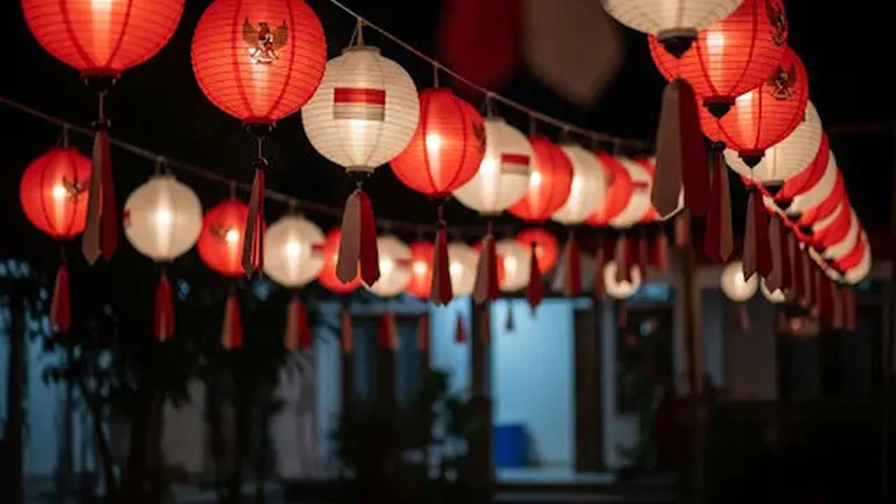 Lampion Kertas/Dekorasi 17 Agustus 11 (Sumber: gemini.com)