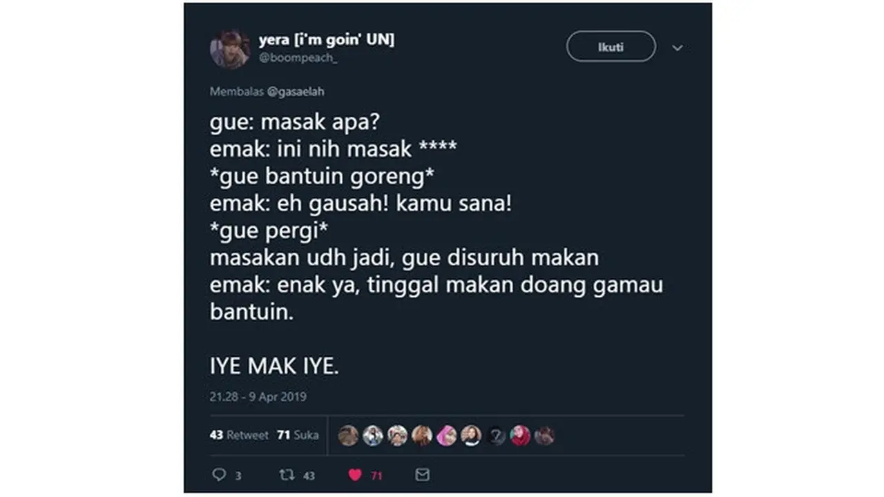 aku dan emak
