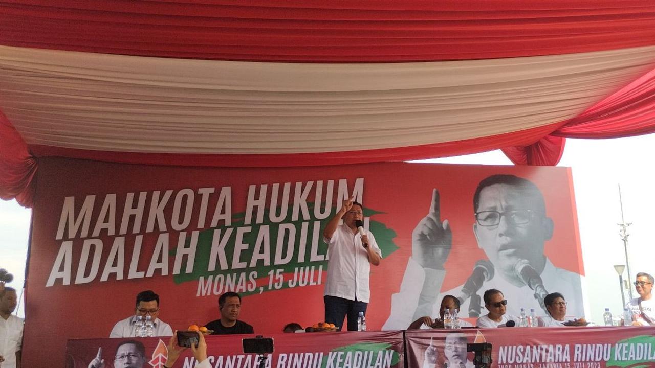 Ia pun enggan membeberkan siapa orang yang dimaksud telah berbuat kezaliman kepadanya.