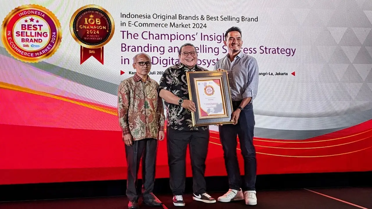Freshmag Raih Penghargaan Top 10 Indonesia Best Selling Brand di E-Commerce Market 2024