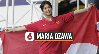Tribune penonton di Stadion Rizal Memorial, Filipina, Selasa (26/11/2019), mendadak riuh saat Timnas Indonesia U-22 menghadapi Thailand dalam laga Grup B sepak bola SEA Games 2019. Ternyata hadir mantan pemeran film dewasa asal Jepang, Maria Ozawa.