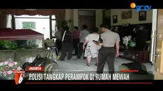 Perampok mendatangi rumah di kawasan Perumahan Villa Kedoya ini saat pemilik rumah tengah beribadah ke gereja pada Minggu pagi.