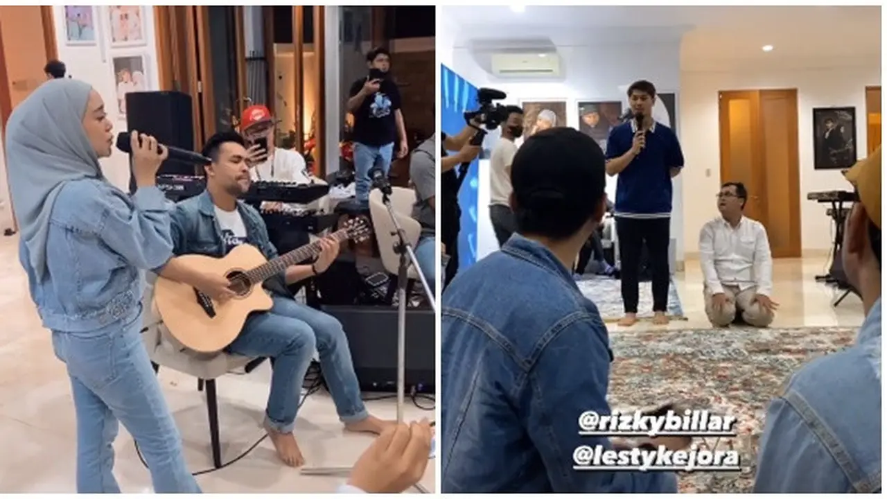 7 Momen Lesty Kejora Reuni Bareng Jebolan D'Academy, Digelar di Rumahnya