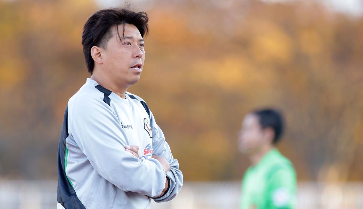 Pelatih kepala Timnas Jepang U-20 Koichi Togashi pada 19/10/2014. (Dok. J-League)