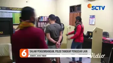 Tim Polsek Jenggawah Jember, Jawa Timur menangkap seorang pengedar obat terlarang jenis trihexyphenidyl. Dalam penangkapan tersebut, polisi menemukan paket puluhan obat keras, motor, uang jutaan rupiah, serta hp. Tersangka mengaku sebagai kurir.