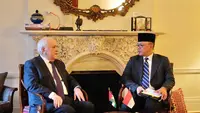 Bertemu Wakil Palestina, Menlu Sugiono Tegaskan Komitmen Indonesia untuk Solusi Dua Negara
