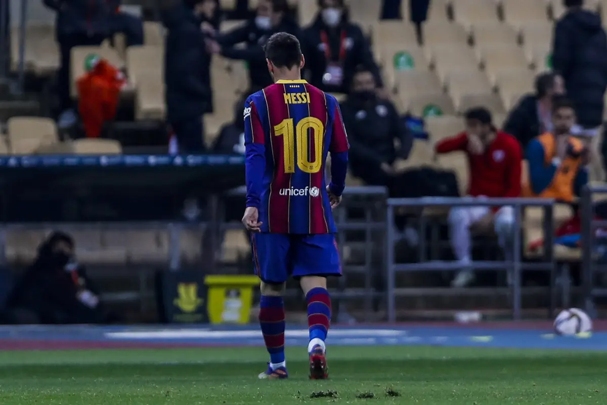Lionel Messi - Barcelona - Piala Super Spanyol