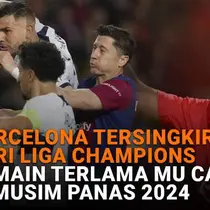 Mulai dari Barcelona tersingkir dari Liga Champions hingga pemain terlama MU cabut di musim panas 2024, berikut sejumlah berita menarik News Flash Sport Liputan6.com.