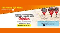Raih Hadiah Voucher Total Rp 10 Juta dari #LiputanMudik 