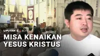 Misa Kenaikan Yesus Kristus di Katedral Jakarta Dipadati Umat