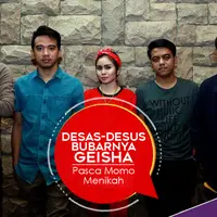 Kabar Geisha bubar begitu kencang berhembus setelah Momo menikah. (Foto: Wimbarsana/Dok. Bintang.com, Desain: Nurman Abdul Hakim/Bintang.com)