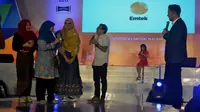 Dua pemeran sinetron Para Pencari Tuhan membuat kegiatan Emtek Goes To Campus (EGTC) 2017 di Universitas Negeri Malang, menjadi heboh.