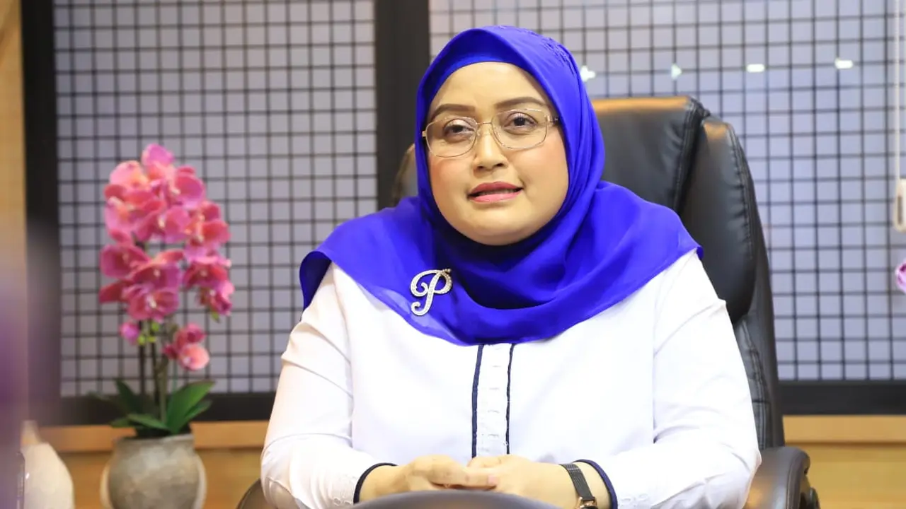 Direktur Jenderal Pembinaan Hubungan Industrial dan Jaminan Sosial Tenaga Kerja (PHI-Jamsos) Kementerian Ketenagakerjaan (Kemnaker), Indah Anggoro Putri