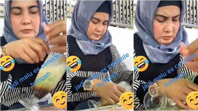 6 Potret Orang Tak Sengaja Jatuhkan Es Buah Ini Bikin Nyesek, Gagal Dinikmati