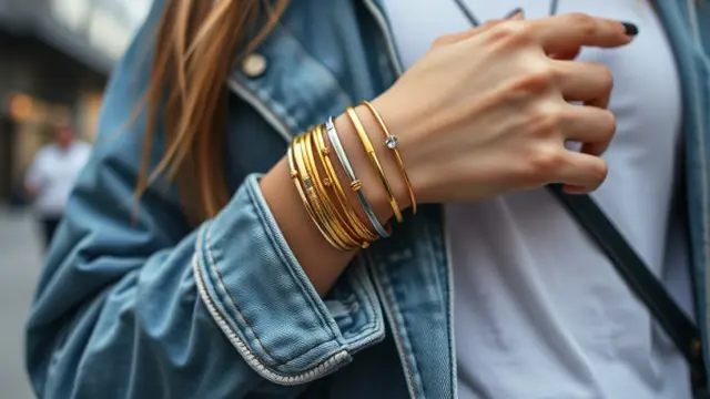 Gelang Keroncong Mix Metal
