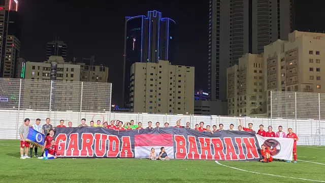 WNI di Bahrain Pendukung Timnas Indonesia