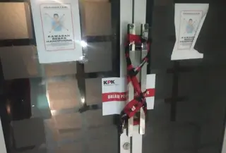 Sejumlah Ruangan di Pemkab Rejang Lebong Disegel KPK (Istimewa)