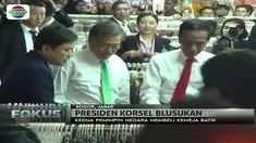 Presiden Jokowi dan Presiden Korea Selatan, Moon Jae In belanja batik bersama, pengunjung mal di Bogor heboh. Seperti apa, ya?
