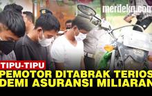 VIDEO: Begini Cara Polisi Bongkar Kasus Pemotor Ditabrak Fortuner Demi Klaim Asuransi