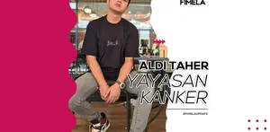 Aldi Taher dan Yayasan KankerAldi Taher dan Yayasan Kanker