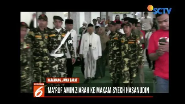 Ma’ruf Amin minta rakyat tak terprovokasi hoaks tiga ibu-ibu yang menyatakan azan hilang bila Jokowi menang.