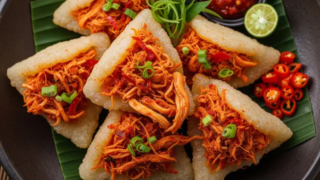 Resep Cireng Mercon Ayam Suwir yang Pedasnya Menggigit