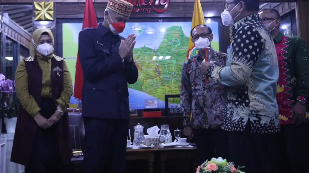 Ilustrasi Gubernur Jawa Tengah Ganjar Pranowo