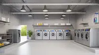&nbsp;Desain Usaha Laundry Minimalis