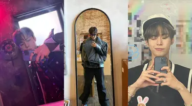 Salah satu personel NCT yaitu Doyoung tengah merayakan ulang tahunnya yang ke-27 pada awal Februari ini. Yuk kita simak, potret mirror selfie ala Doyoung yang menggemaskan ini! (FOTO: instagram.com/do0_nct/)