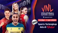 VNL Volleyball Nations League, 14 Mei - 1 Juli 2024. (Sumber: Dok. Vidio.com)
