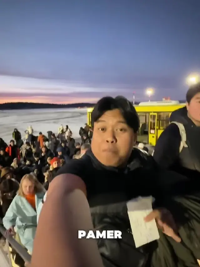 Viral Umat Muslim di Kota Murmansk Cuma Puasa 1 Jam (Foto: Instagram @lalusatriamalaca)