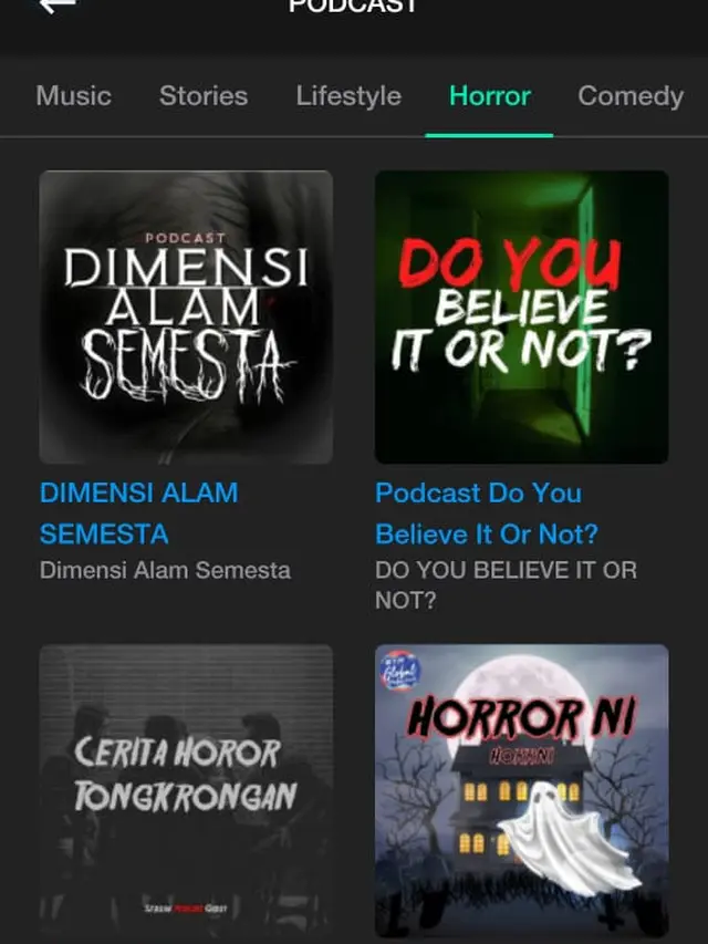Podcast Horror Experience (ist)