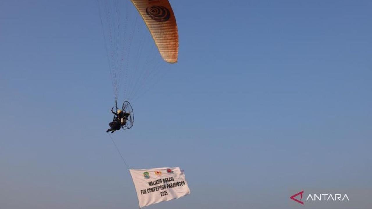 Bekasi Gelar Kompetisi Paramotor: Olahraga Terbang dengan Mesin, Pintu Gerbang Prestasi Nasional