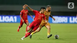 Pertama Persija Jakarta bermain imbang 2-2 di markas Bhayangkara FC. (Bola.com/M. Iqbal Ichsan)