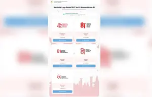 Istana: Logo HUT Ke-81 RI Bisa Dipilih Publik Jadi Wujud Demokrasi