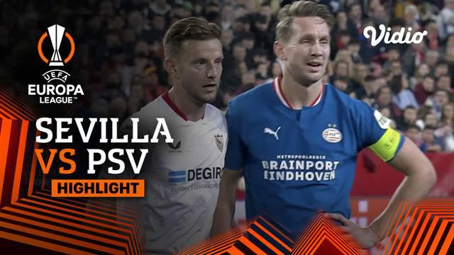 Berita video highlights laga leg 1 play-off fase knockout Liga Europa 2022/2023 antara Sevilla melawan PSV Eindhoven, Jumat (17/2/23). Sevilla menang dengan skor 3-0.