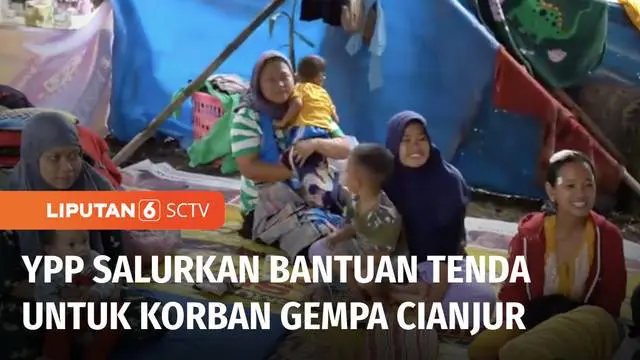 YPP SCTV-Indosiar bersama Yayasan Alfa Omega terus menyalurkan bantuan kepada korban gempa di Cianjur, Jawa Barat. Kemarin (25/11) tim YPP membagikan bantuan tenda darurat dan pelayanan kesehatan gratis untuk para pengungsi korban gempa.