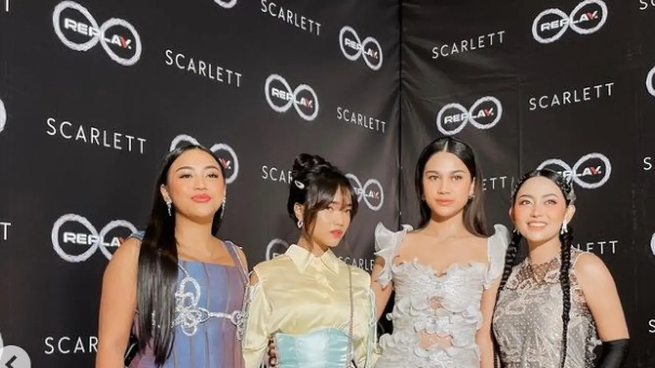 Potret beberapa selebriti di Met Gala Tiktok Replay 2023 (Sumber: Instagram/fuji_an)