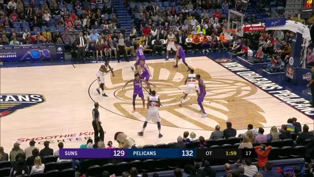 Cuplikan Pertandingan NBA : Suns 138 vs Pelicans 136