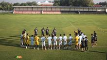 Madura United menjalani latihan perdana di Madura United Training Ground (MUTG), Pamekasan, (23/6/2025). (Doc Madura United)