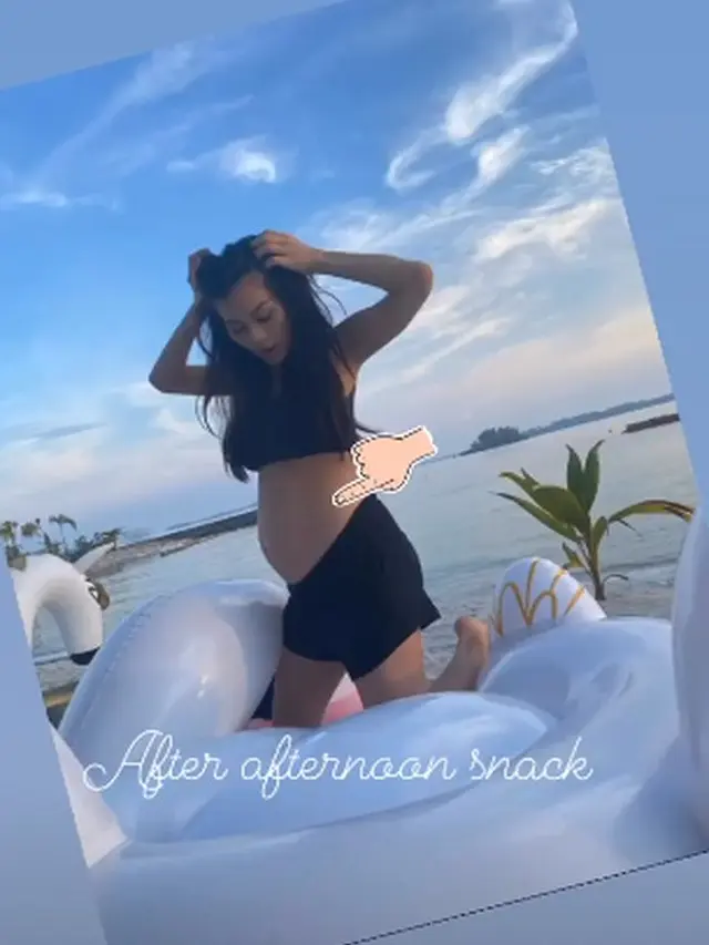 Hamil Anak Ketiga, Ini 6 Potret Adinda Bakrie Pamer Baby Bump