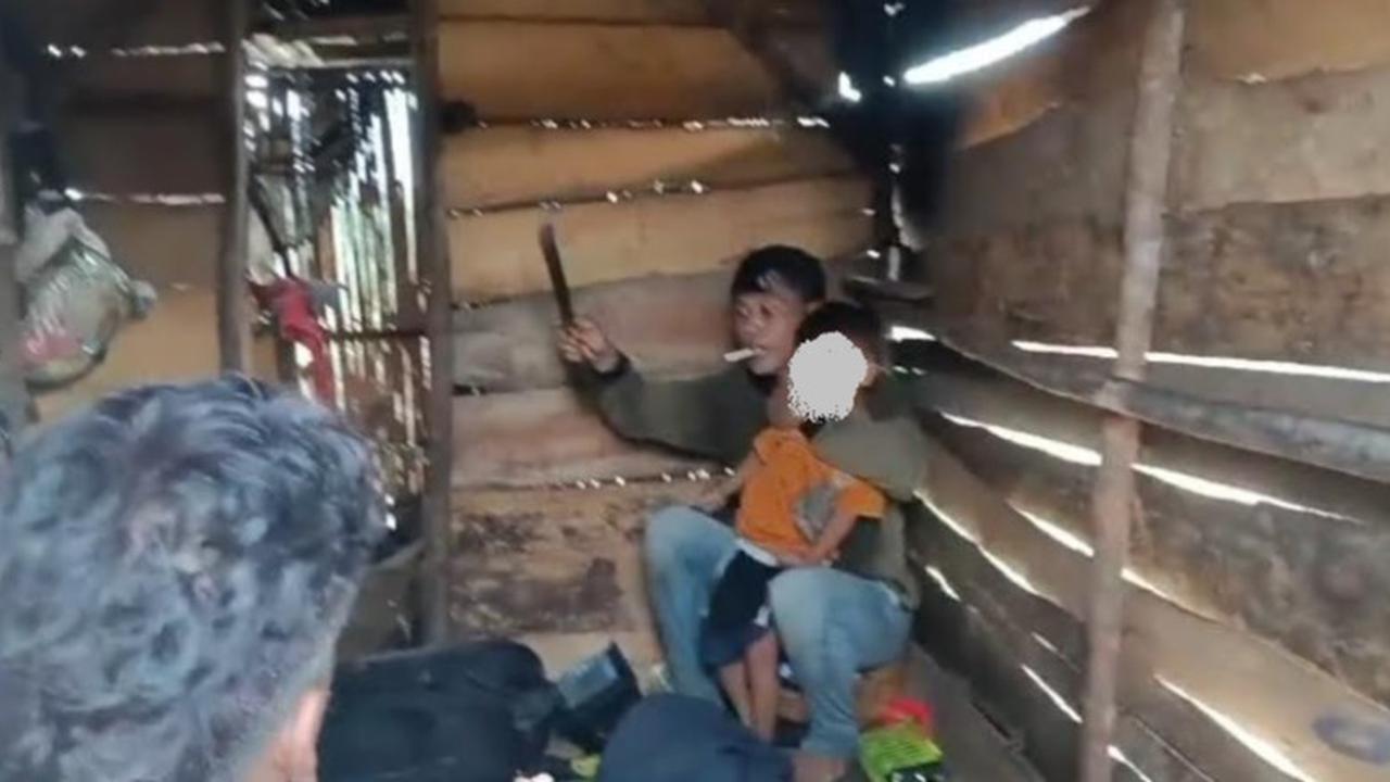 Heroik, Penyelamatan Bocah Sumsel Disandera & Diancam Pakai Golok, Negosiasi Alot Berujung Pelaku Didor!