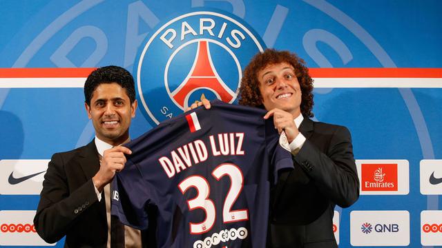 Paris St Germain Resmi Perkenalkan David Luiz