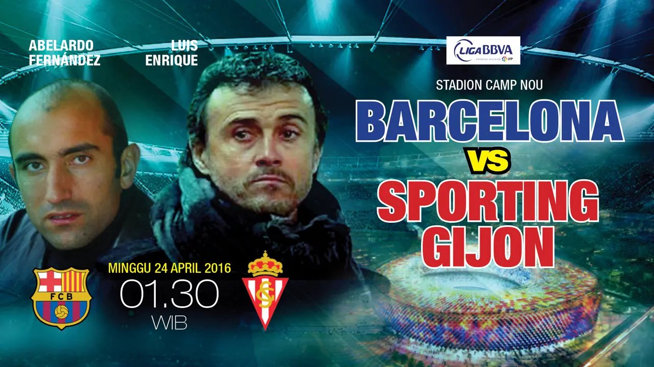 Barcelona vs Sporting Gijon