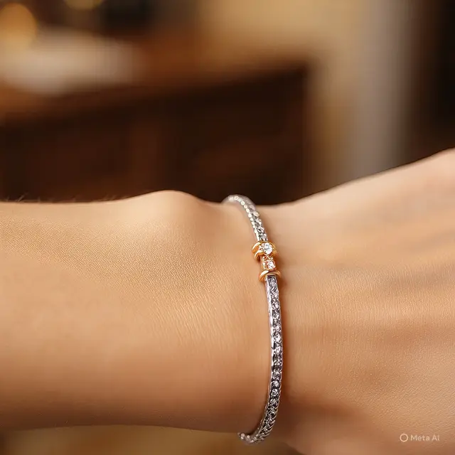 Gelang Emas Putih Model Terbaru