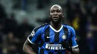 Striker Inter Milan, Romelu Lukaku. (AFP/Isabellla Bonoto)