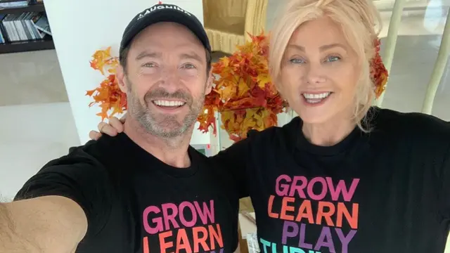 Hugh Jackman dan sang istri, Deborra (Instagram/ thehughjackman)