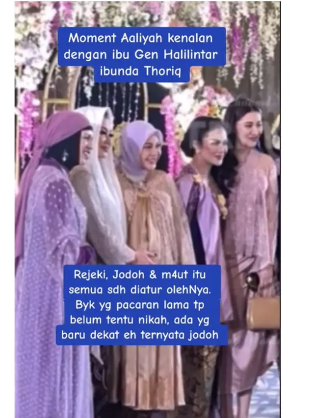 6 Potret Akrab Aaliyah Massaid dan Ibu Thariq Halilintar, Bercengkerama Hangat