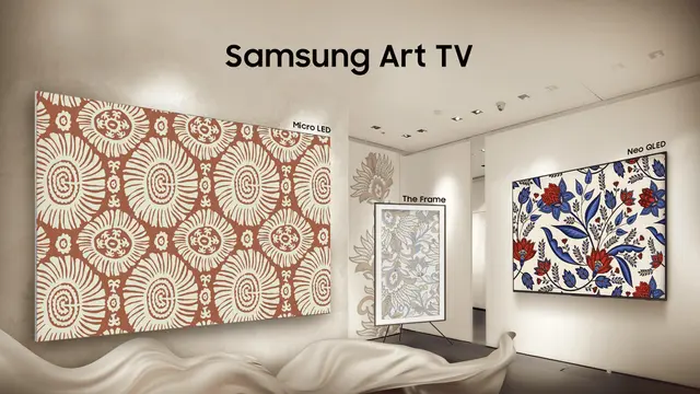 Samsung Art TV dapat menyatukan tradisi dan teknologi modern